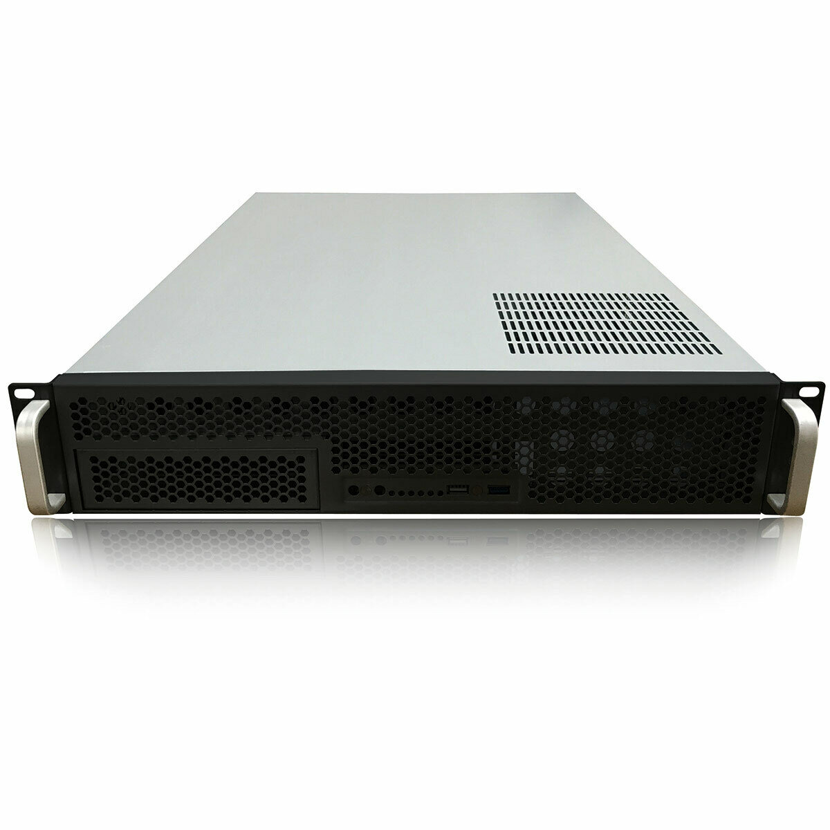 TGC Rack Mountable Server Chassis 2U with 6 Fixed HDD Bays