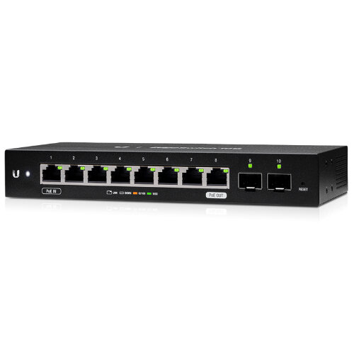 Ubiquiti Edgeswitch 10X - 8x 1Gbps Ethernet, 2x 1Gbps SFP