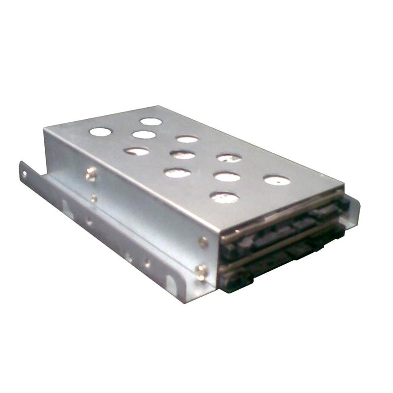 TGC Chassis Accessory 1 x 3.5&#39; to 2 x 2.5&#39; HDD/SSD Tray Converter Silver