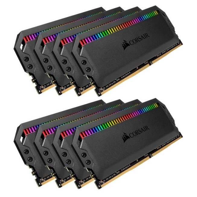 Corsair Dominator Platinum RGB 64GB (8x8GB) DDR4 3200MHz