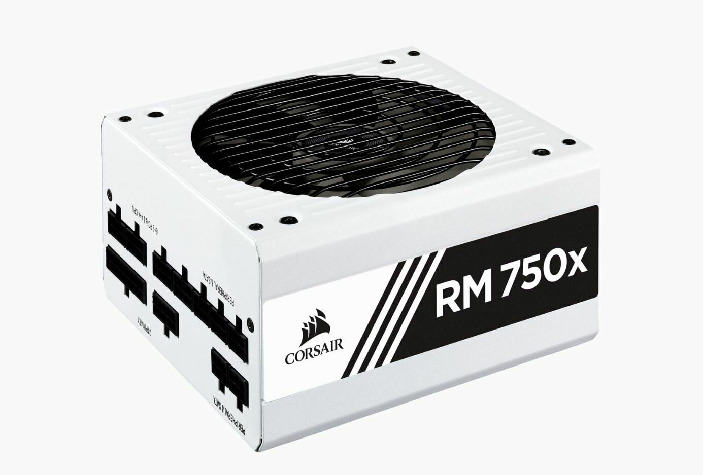 Corsair 750W RMX White 80+ Gold Fully Modular 135mm FAN ATX PSU 10 Years Warranty