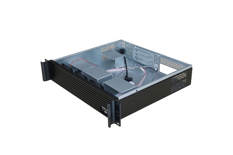 TGC Rack Mountable Server Chassis 2U 400mm Depth