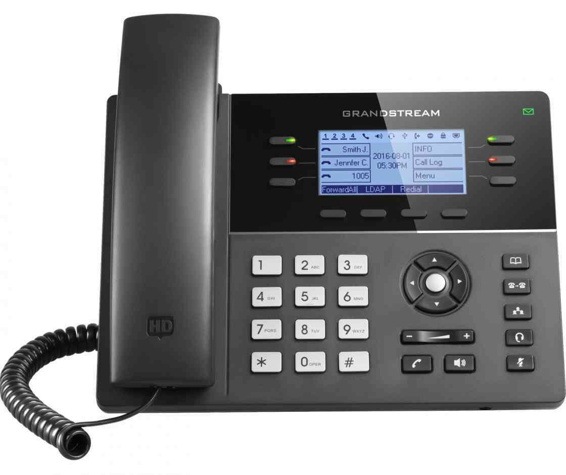Grandstream GXP1760W Wifi 6-Line HD IP Phone w/ PoE + Gigabit