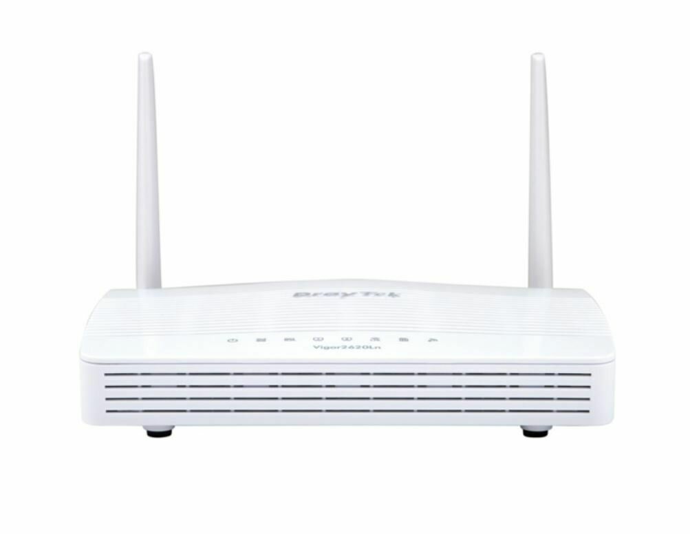 Draytek VigorLTE200N CAT4 Router dual SIM card slot, VDSL2/ADSL2+ modem built-in, 2 x Gigabit LAN Switch, CSM, 2 x VPNs, 2 x SSL VPNs, 802.11n