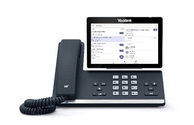 Yealink T58A 16 Line IP HD Android Phone, 7&#39; 1024 x 600 colour touch screen, HD voice, Dual Gig Ports, Built in Bluetooth and WiFi, USB, - TEAMS