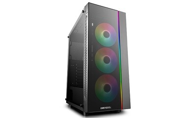 Deepcool MATREXX 70 ARGB 3F Full Sized Tempered Glass ARGB Case W/ 3 Preinstalled RGB Fans