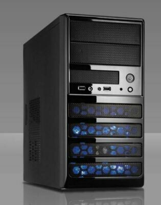 Casecom CM-431 Case Blue 550W