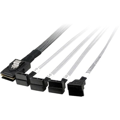 TGC Chassis Accessory SFF-8087 to SFF-8087 Cable, 60mm (1 to 4) Mini SAS Backplane