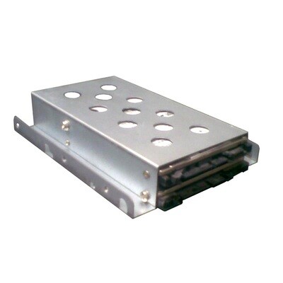 TGC Chassis Accessory 1 x 3.5&#39; to 2 x 2.5&#39; HDD/SSD Tray Converter Silver