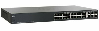 Cisco 26-port Gigabit + 2 x combo Gigabit SFP L3 Managed Switch (180W)-EOL