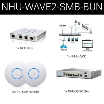 Ubiquiti Wave2 UniFi Wireless and Security Small Business Bundle