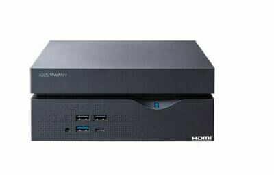 Asus VC66R commercial Mini PC,  i5-7400, 8GB (1x 8GB) DDR4, 256GB M.2 SSD, 1x HDMI,1xDVI-D,1xDP, WIN10PRO64, 2yrs Pickup&amp;Return Warranty