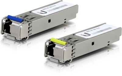 Ubiquiti UFiber  SFP  Single-Mode Module 1G BiDi 2-pack