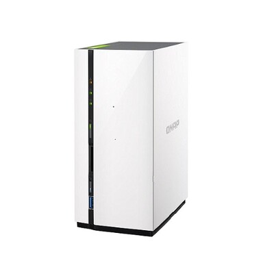 QNAP TS-228A, 2-BAY NAS (NO DISK),1GB, ARM-1.4GHz, USB, GbE(1), 2YR ~BAQN-TS228