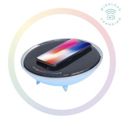 mbeat Wireless Charging Station with RGB Colour Charging Case