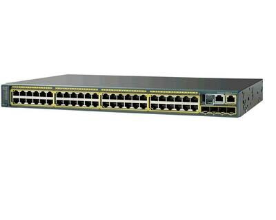 CISCO Catalyst 2960S 48 GigE, 2 x 10G SFP+ LAN Base