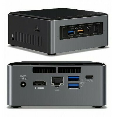 Intel NUC mini PC i3-7100U 2.4GHz 2xDDR4 SODIMM 2.5&#39; HDD M.2 SATA/PCIe SSD HDMI DP USB-C 3xDisplays GbE LAN Wifi BT 4xUSB3.0 for Digital Signage POS