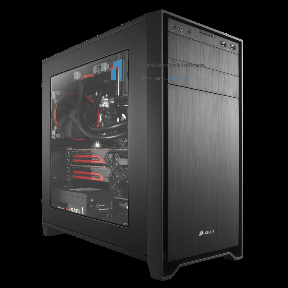 Corsair 350D mATX Case with Window
