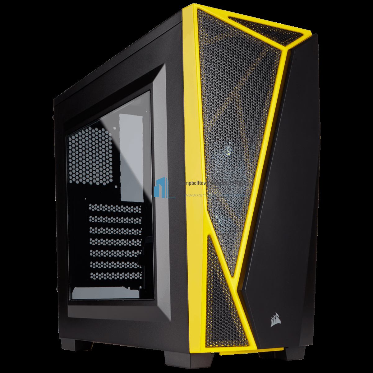 Corsair Carbide SPEC-04 Mid-Tower Gaming Case Black &amp; Yellow