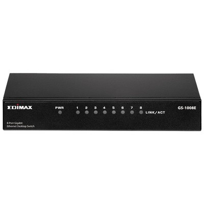 Edimax 8-Port Gigabit Desktop Switch - GS-1008E