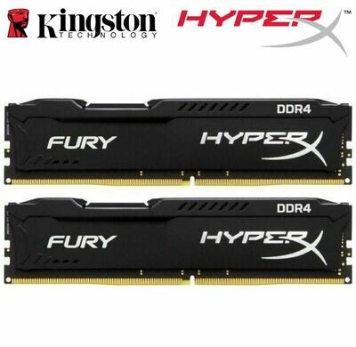 Kingston HyperX Fury 16GB (2x8GB) DDR4 UDIMM 2666MHz