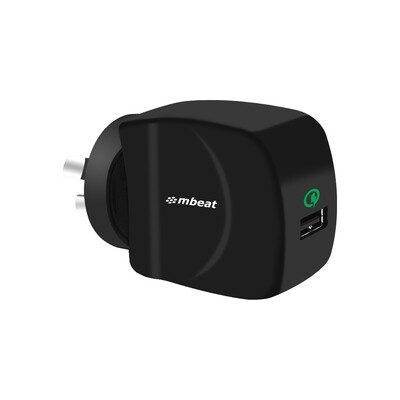 mbeatÂ® Gorilla Power QC Qualcomm Certified USB Quick Charge2.0 Charger