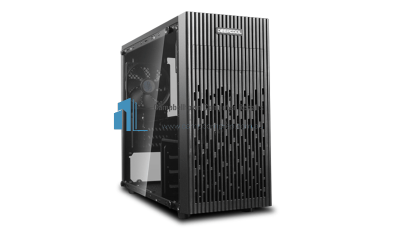 Deepcool - Matrexx 30 MATX Tempered Glass Case With Integrated Deepcool DE600