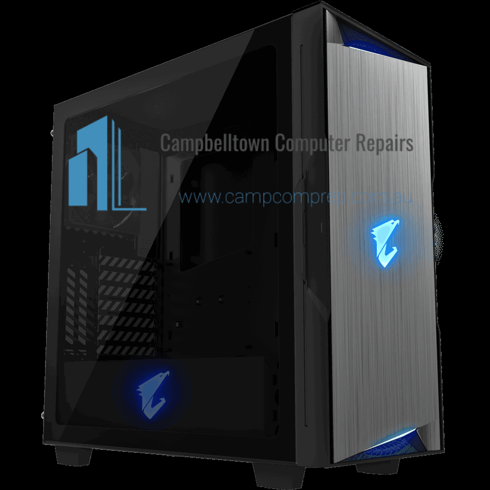 Gigabyte AC300G Tempered Glass ATX Mid-Tower PC Gaming Case