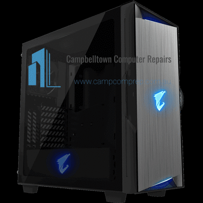 Gigabyte AC300G Tempered Glass ATX Mid-Tower PC Gaming Case