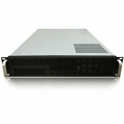 TGC Rack Mountable Server Chassis 2U with 6 Fixed HDD Bays