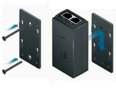 Ubiquiti POE Wall Mount Accessory suits latest PoE adapters