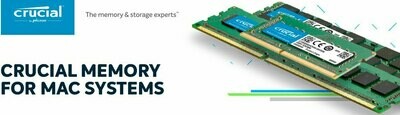 Crucial 8GB (1x8GB) DDR4 SODIMM 2400MHz