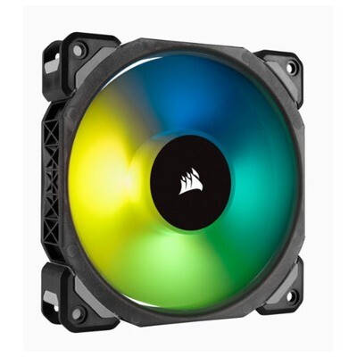 Corsair ML120 PRO RGB, 120mm Premium Magnetic Levitation RGB LED PWM Fan, Single Pack