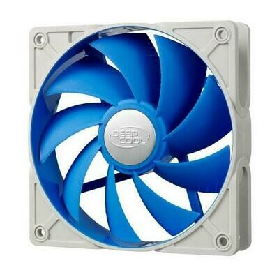 Deepcool Ultra Silent 120mm x 25mm Ball Bearing Case Fan with Anti-Vibration Frame PWM