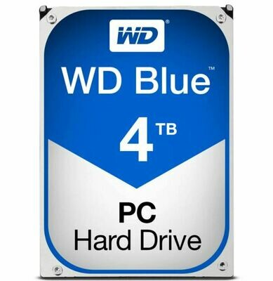 WD Blue 4TB SATA3 64MB 3.5&#39; 5400RPM 6Gb/s 64MB Cache HDD
