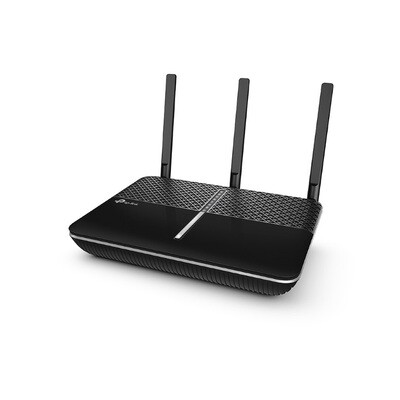 TP-Link Archer VR600V AC1600 1600Mbps Dual Band Wireless Gigabit VoIP VDSL2 ADSL2+ Modem Router 1300Mbps@5GHz 300Mbps@2.4GHz 4x1Gbps 2xUSB 3xAntenna