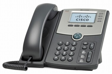 Cisco SPA514G 4-Line IP Phone with 2-Port Gigabit Ethernet Switch, PoE, and LCD Display