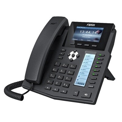 Fanvil X5S Enterprise IP Phone - 3.5&#39; Colour Screen, 16 Lines, 40 x DSS Buttons, Dual Gigabit NIC, Optional Bluetooth via BT20
