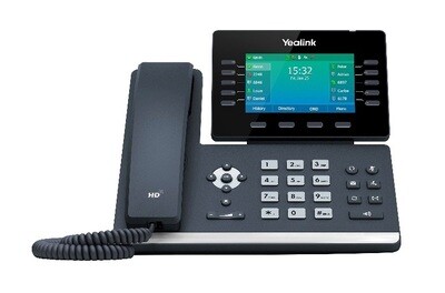 Yealink T54W,  16 Line IP HD Phone, 4.3&#39; 480 x 272 colour screen, HD voice, Dual Gig Ports, Built in Bluetooth and WiFi, USB 2.0 Port