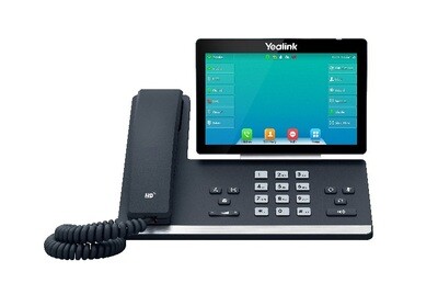 Yealink SIP-T57W, 16 Line IP HD Phone, 7&#39; 800 x 480 colour screen, HD voice, Dual Gig Ports, Built in Bluetooth and WiFi, USB 2.0 Port