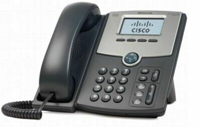 Cisco SPA512G 1-Line IP Phone with 2-Port Gigabit Ethernet Switch, PoE, and LCD Display