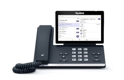 Yealink T56A 16 Line IP HD Android Phone, 7&#39; 1024 x 600 colour touch screen, HD voice, Dual Gig Ports, Built in Bluetooth and WiFi, - MS Teams Edition
