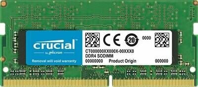 Crucial 4GB (1x4GB) DDR4 SODIMM 2400MHz