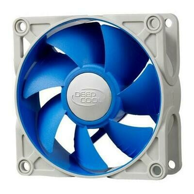 Deepcool Ultra Silent 80mm x 25mm Ball Bearing Case Fan with Anti-Vibration Frame PWM