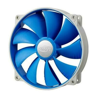 Deepcool Ultra Silent 140mm x 25mm Ball Bearing Case Fan with Anti-Vibration Frame PWM