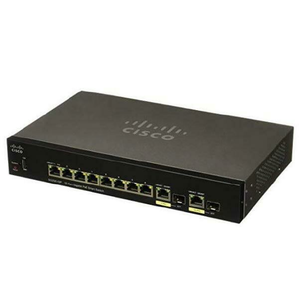 Cisco SG250-08HP 8-PORT GIGABIT POE SMART SWITCH