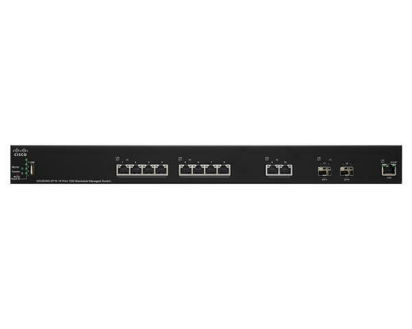 Cisco SG350XG-2F10 12-Port 10GBaseT Stackable Switch