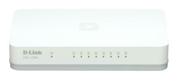 D-LINK 8-Port Gigabit Desktop Switch
