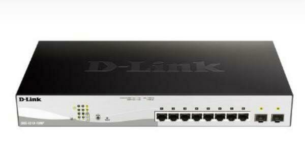 D-Link DGS-1210-10MP 10-Port Gigabit WebSmart PoE Switch
