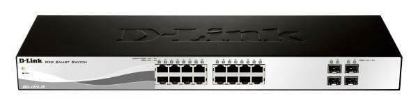 D-LINK DGS-1210-20 20-Port Gigabit WebSmart Switch with 16 UTP and 4 SFP Ports